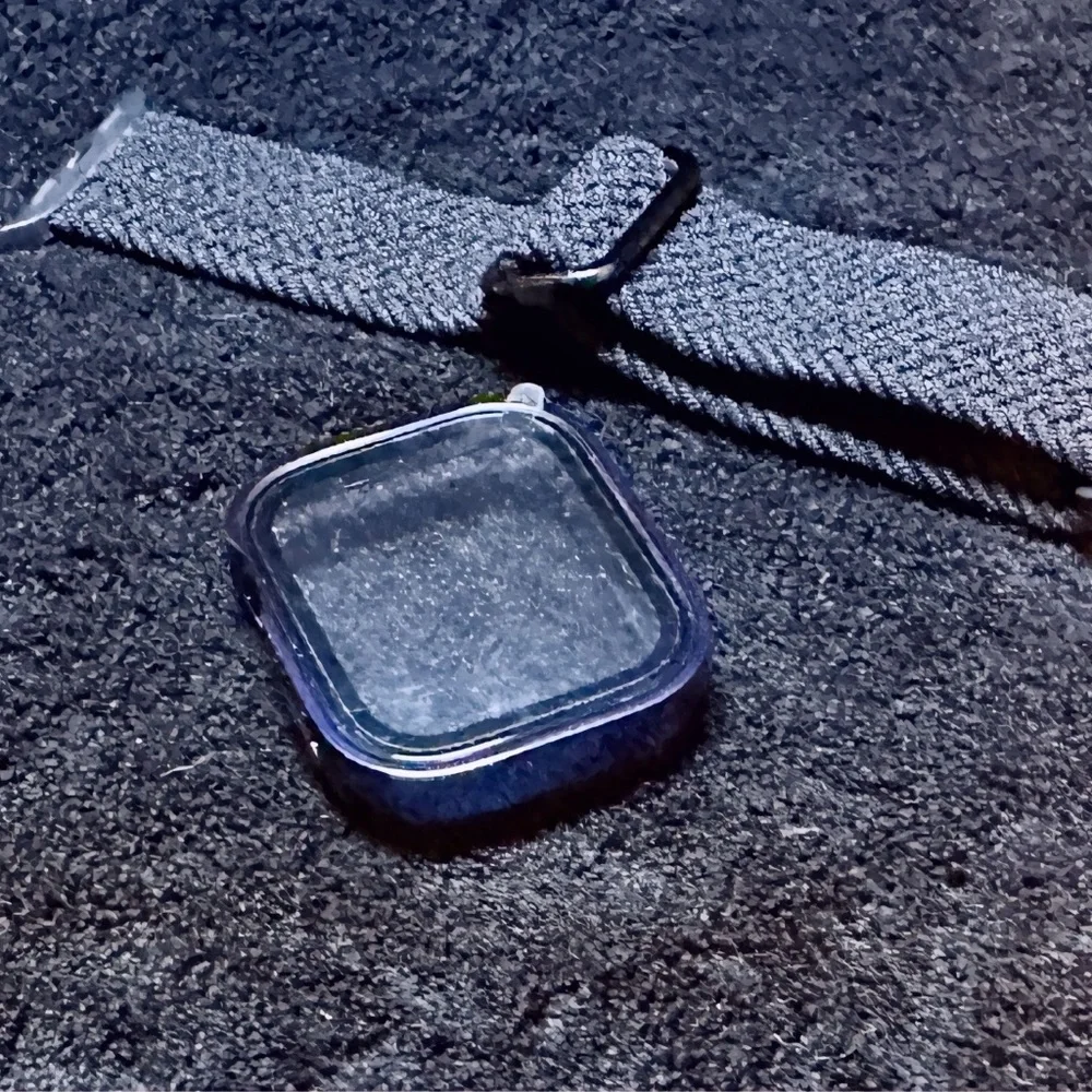 Smartwatch with Black Strap